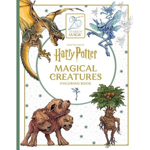 Harry Potter: Magical Creatures Coloring Book, (Paperback)