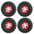 thumbnail image 2 of 4 piezas de repuesto de neumáticos para RC Crawler, accesorios universales, juego de ruedas y neumáticos RC, juego de neumáticos para 124006 RC escala, 2 of 9