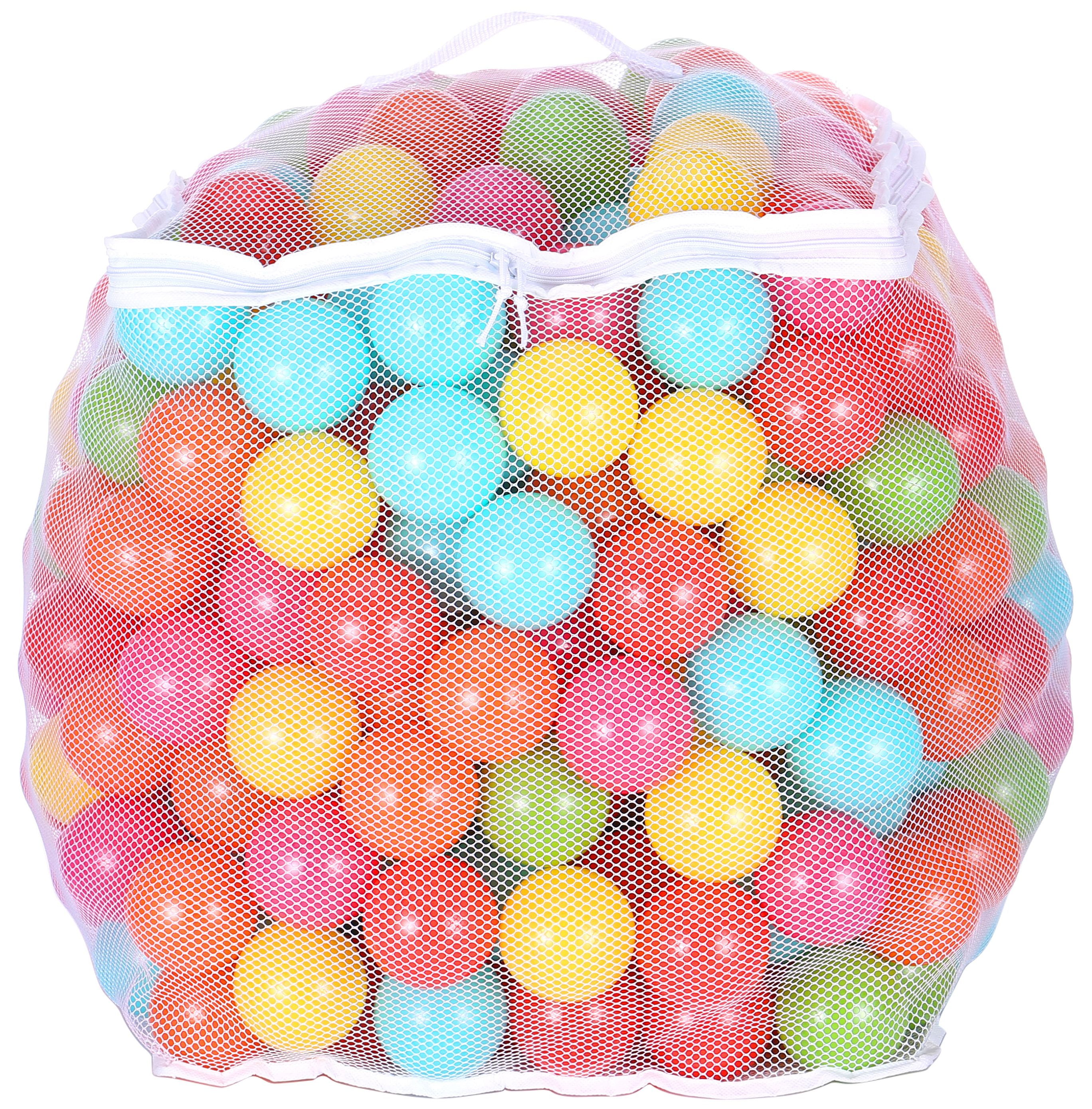 100pcs Play Balls Soft Plastic Non-Toxic Phthalate-Free Crush-Proof Pit Balls Ba 