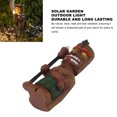 thumbnail image 4 of Torch Figurine Solar Garden Light, Durable Intelligent Light Control Solar Garden Light Wear  Exquisite Design  For Terrace, 4 of 8