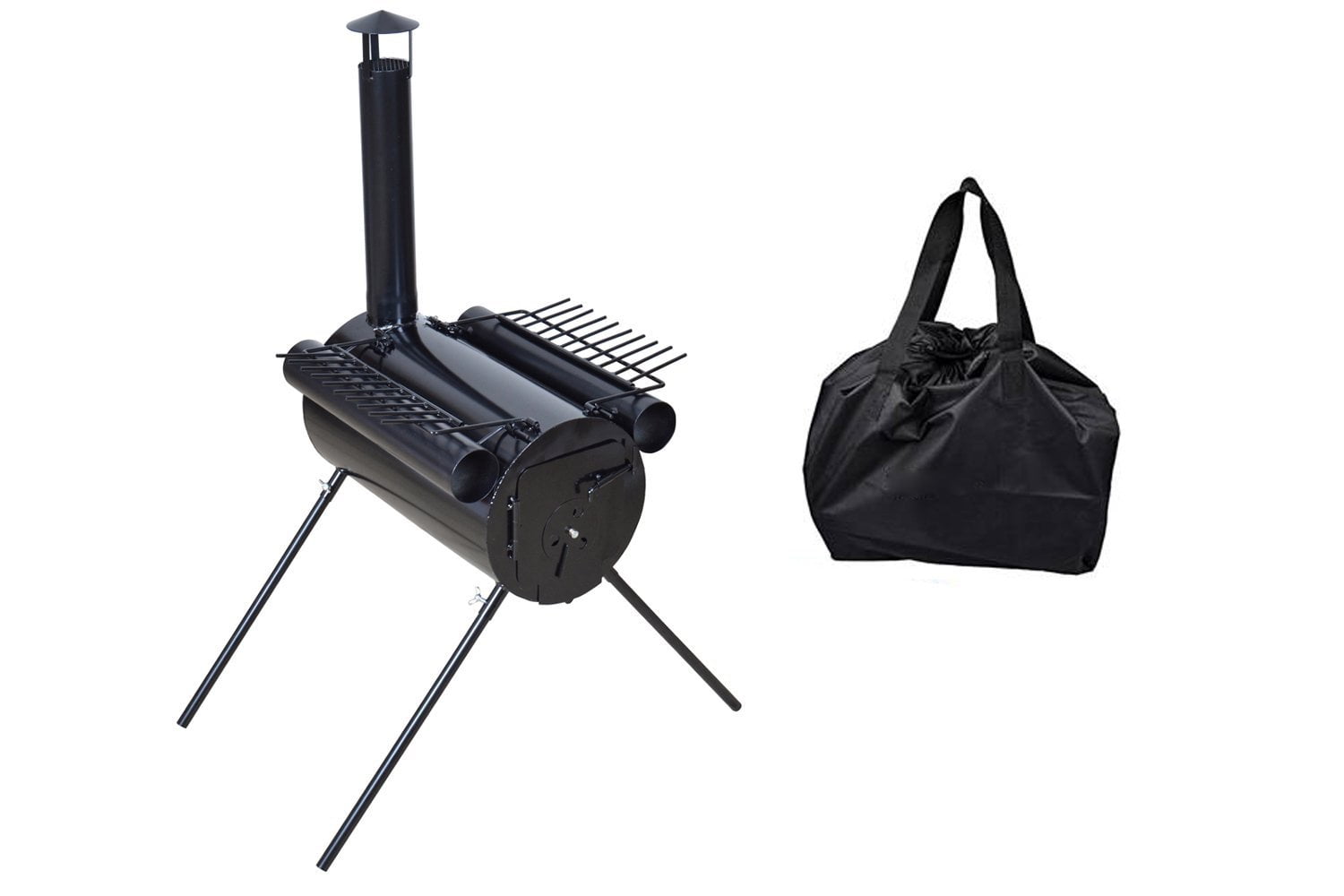 Calhome Portable Military Camping Hunting Ice Fishing Cook Wood Stove