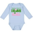 thumbnail image 3 of Inktastic Loves an Irish Girl Girls Long Sleeve Baby Bodysuit, 3 of 5