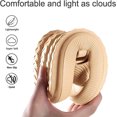 thumbnail image 3 of Women's Thick Platform Cloud Slippers Pink Khaki Khaki, 3 of 5