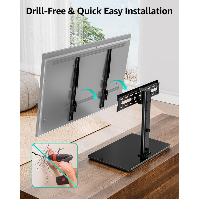 Mount Pro Universal Swivel Tabletop TV Stand for 32" to 65" TVs photo 8