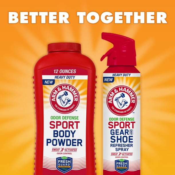 Arm & Hammer Odor Defense Sport Gear & Shoe Refresher Spray 6.7 oz