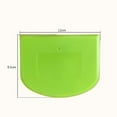 thumbnail image 3 of Premium Plastic Dough Cutter and Scraper - Versatile Kitchen Utensil for Bread, Pizza, and Flat Top Griddles - Commercial Grade Bench Scraper and Chopper Home Kitchen Restaurants Use(Green,4.7x3.7"), 3 of 5