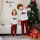 thumbnail image 2 of Explosivo 2024 nueva ropa blanca para padres e hijos otoño invierno Navidad coche estampado una familia de tres ropa familiar de moda, 2 of 5