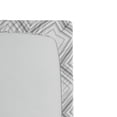 thumbnail image 2 of Ambesonne Geometric Fitted Sheet, Minimalist Squares, Twin XL Size, Pale Grey and White, 2 of 2