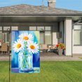 thumbnail image 3 of Amhnf Daisy Flowers In Jar Garden Flag For Home Outdoor Garden Yard Decor 12x18 inch, 3 of 5