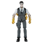 Fortnite Midas (Master Grade) - 4-Inch Articulated Figure with Armor, Back Bling, and Harvesting Tool