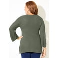 thumbnail image 2 of Catherines Women's Plus Size Shaker Stitch Pullover, 2 of 5