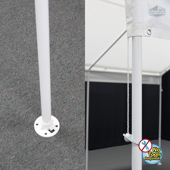 King Canopy Universal 10X13 Large Outside Shade Canopy, 6