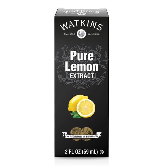 Watkins Pure Lemon Extract, 2 oz (Liquid, Ambient, Container Material: Plastic)