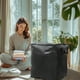 thumbnail image 4 of Bolsa de Almacenamiento Extragrande y Resistente con Asas Reforzadas | Organizador de Ropa con Doble Cremallera | Bolsa de Mudanza de Plástico Plegable para Ropa, Juguetes, Decoración Navideña | Solu, 4 of 6