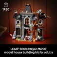 thumbnail image 4 of LEGO Icons Mayor Manor - Building Set for Adults, Ages 18+ - Halloween Decorations with 4 Minifigures - Collectible Model Kit for Home Décor - Gifts for Men & Women - 11383, 4 of 9