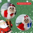 thumbnail image 3 of Ropa de Navidad para perros, vestido para cachorros pequeños, cintura con lazo, disfraz para mascotas, vestido de princesa para fiesta de Navidad, falda para cachorros, 3 of 4