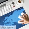 thumbnail image 4 of Enhanced Gaming Experience - XL World Map Mouse Pad: Waterproof, Anti-Slip Base, Stitched Edges. Ideal for Gamers, Office & Home Use (Black, 31.5 x 11.8 ), 4 of 7
