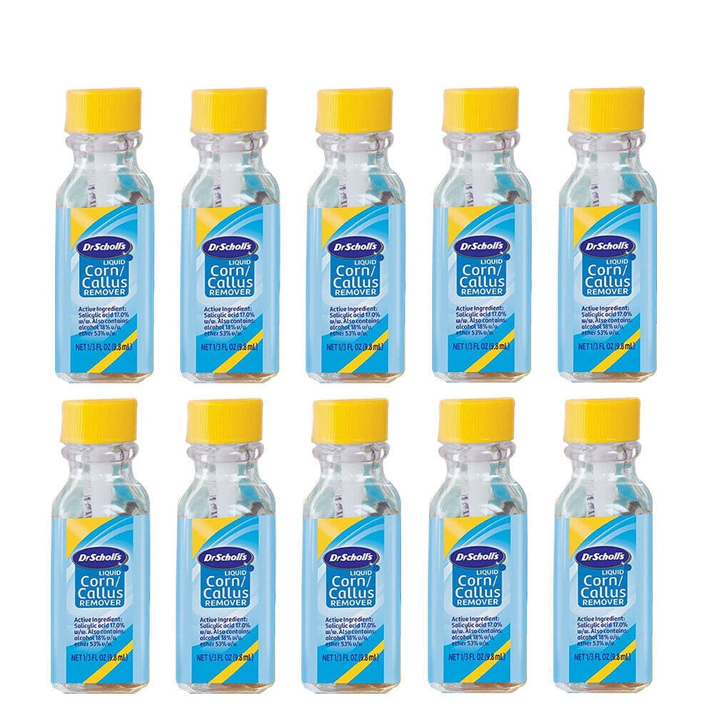 (10 Pack) Dr. Scholls Corn Callus Remover Liquid Treatment Bulk