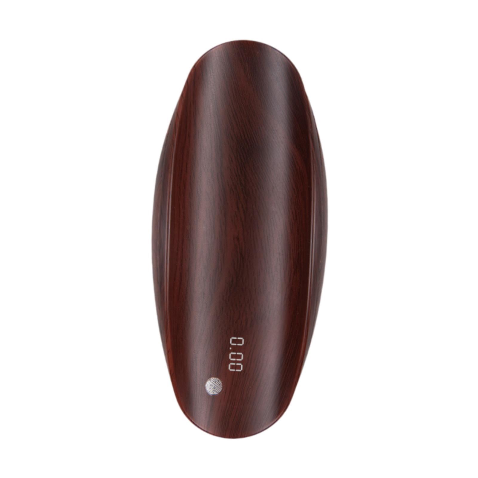 Esquirla Coffee Weighing Scale Wood Electronic Tea Scale Tea Leaves Scale Food Scale Kitchen Scale Digital Scale Grams Tea Room Office Deep Red