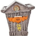 thumbnail image 4 of Enesco Nightmare before Christmas Halloween Town City Hall Stoneware Multicolor Cookie Jar 10.2in H, 4 of 8