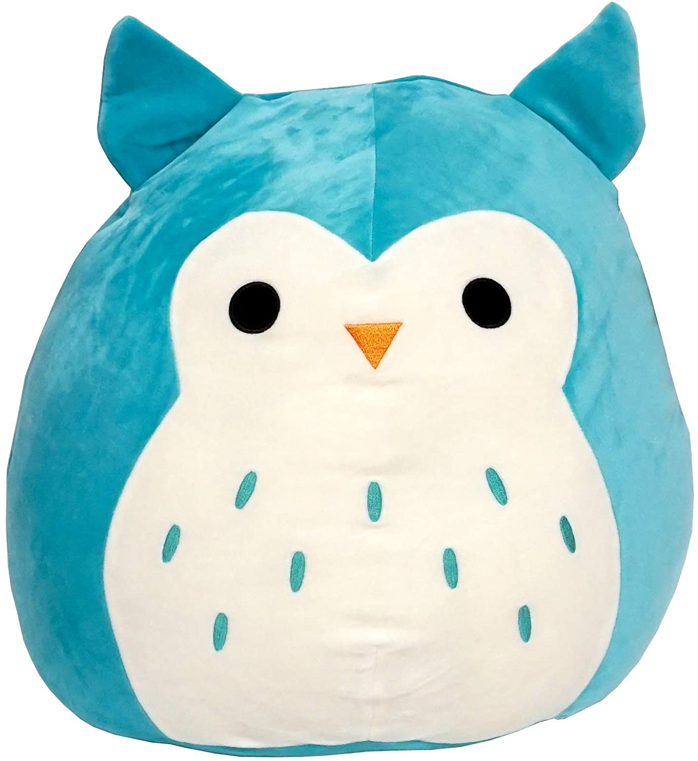 Squishmallows Winston The Owl 16" Plush Teal/White Pillow