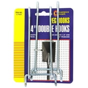Convenience Concepts Sc-74d 4 Double Straight Pegboard Hooks 2 Count