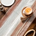 thumbnail image 2 of Table Runners 90 Inches Long Dress Scarves, Barn Red Wooden Farmhouse Coffee/Dining/Kitchen Table Decor Table Runner for Living Room, Contemporary Shabby Distressed 13x90 Inch, 2 of 8