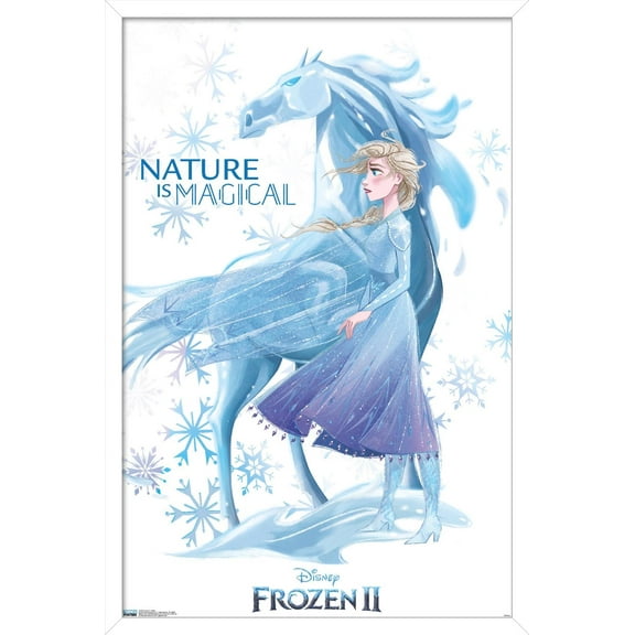 Disney Frozen 2 - Nokk Wall Poster, 22.375" x 34", Framed