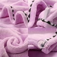 thumbnail image 4 of 3 PCS Hair Towel Wrap Turban Microfiber Drying Bath Shower Head Towel with Buttons, Quick Magic Dryer, Dry Hair Hat, Wrapped Bath Cap, 4 of 7