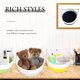 thumbnail image 4 of Organizar,Paquete de 2 cestas de almacenamiento tejidas, cesta de almacenamiento decorativa, cesta redonda de almacenamiento de juguetes para perros y gatos Adepaton BST3001885-4, 4 of 6