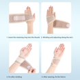 thumbnail image 7 of Carpal Tunnel Wrist Brace, 2 Pcs Self-heatingWrist Support Brace Adjustable Wrist Strap Wrist Brace for Sports Protecting/Tendonitis Pain Relief/Carpal Tunnel/Arthritis, 7 of 7