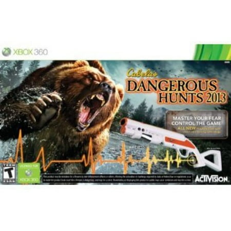 Cabela's Dangerous Hunts 2013 With Gun (Xbox 360)