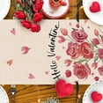 thumbnail image 7 of Colorful Love Table Flag Valentine's Day Restaurant Living Room Tabletop Decoration Wedding Anniversary Ambience Decoration Four Sizes Available Wedding Anniversary Birthday Party Supplies, 7 of 7