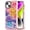 Day and Night, variant on for iPhone 13 / iPhone 14 Case Cute - Compatible with Magsafe - Military-Grade 20 ft Drop Protection Shockproof Phone Case - Funny Skeleton Design (6.1") Glitter Pink
