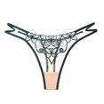 thumbnail image 1 of Tangas con bordado floral, bragas de malla transparente con aberturas, lencería y ropa interior sexy para mujer, 1 of 5