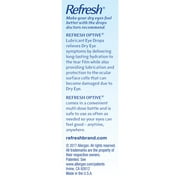 Refresh Optive Lubricant Eye Drops Artificial Tears, 15 ml