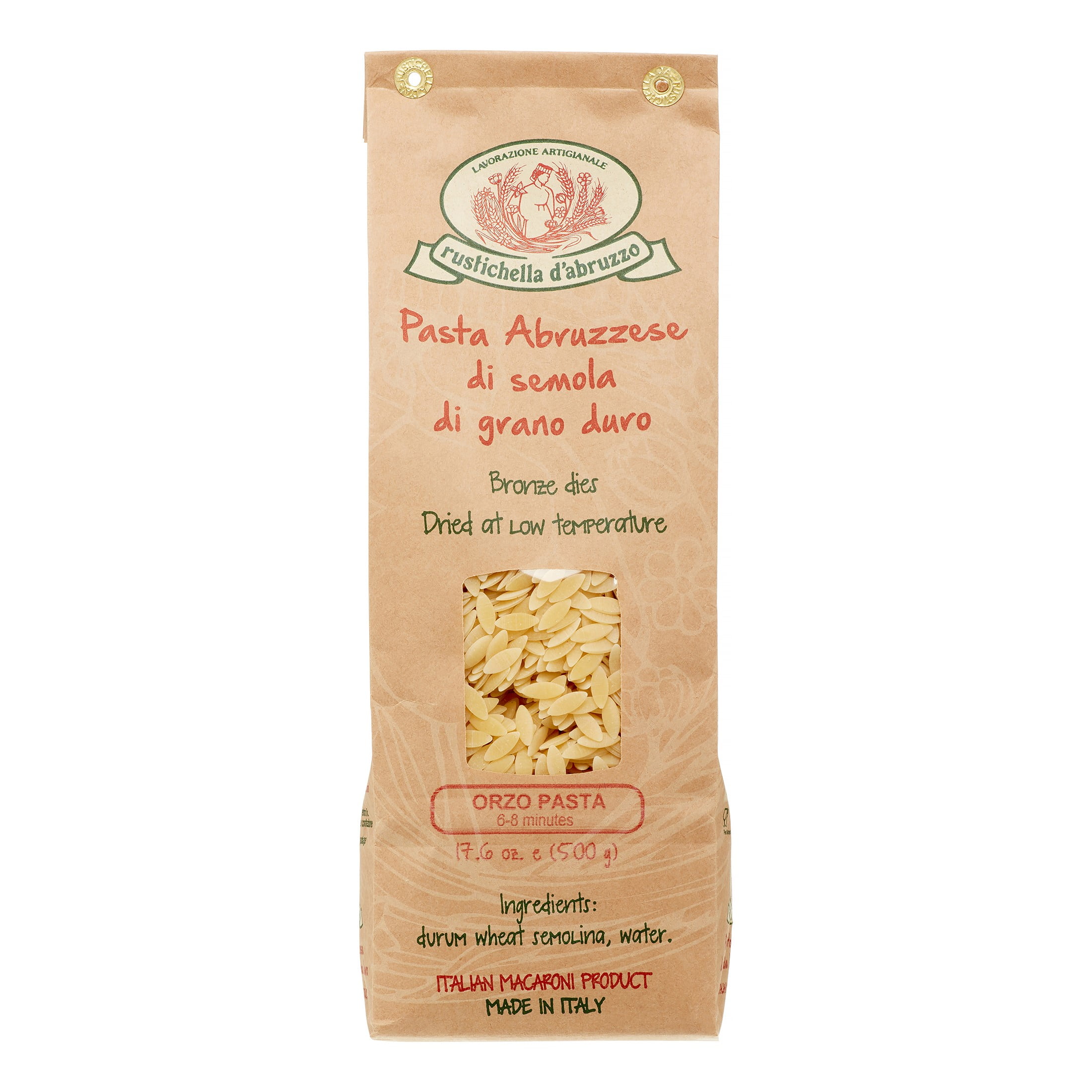 Rustichella d'Abruzzo Orzo Pasta, 17.6 Oz