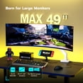 thumbnail image 3 of Soporte de monitor ARES WING Single con A/C USB para pantallas Ultrawide de 17 a 49 pulgadas, 3 of 8