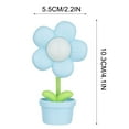 thumbnail image 3 of Gnmfd Mini Flower Table Lamp LED Night Light Soft Ambient Decoration for Bedroom Living Room Desk Tabletop Portable Eye Care Night Lights Plug Into Wall Fairy Lights String Lights, 3 of 3