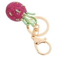 thumbnail image 3 of MRLESS Cute Fruit Keychain With Sparkling Rhinestones Multifunctional Bag Charm For Women Unique Fruit Design Keyring For Purses Backpacks, 3 of 6