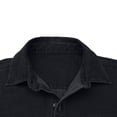 thumbnail image 5 of jjayotai Plus Size Cotton Shirts for Men Long Sleeve Button down Shirts Casual Work Shirt with Flap Chest Pocket, 5 of 6