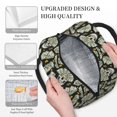 thumbnail image 3 of Easygdp Skull with Dollar Bolsa de Almuerzo Insulada Grande, Forro de Aluminio, Diseño Espacioso, a Prueba de Fugas, Ideal para Trabajo, Picnics, Viajes y Actividades al Aire Libre, 3 of 6