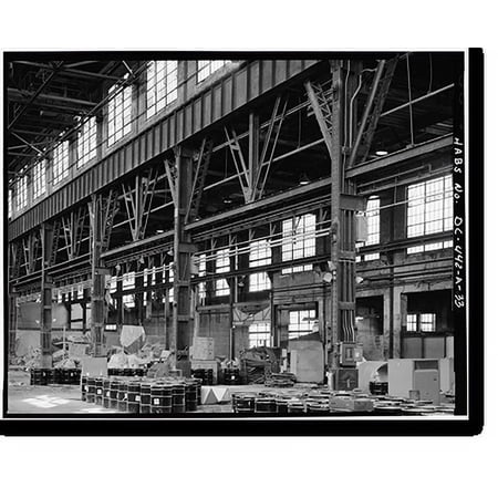 Historic Print, Navy Yard, General Foundry, Navy Yard Annex, Washington, District of Columbia, DC - 33, 18" x 24"