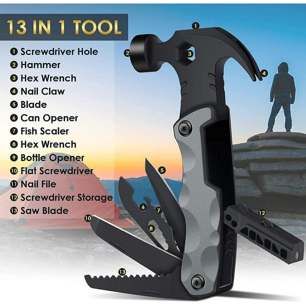 XIAOLUO Multitool Camping Accessories Stocking Stuffers for Men