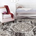 thumbnail image 2 of Alfombra YouFortong, 229 x 305 cm, lavable, antideslizante, con estampado floral, 2 of 6