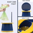 thumbnail image 3 of Outdoor Children's Folding Toilet - Blue, 3 of 5