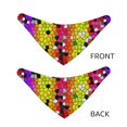 thumbnail image 3 of Sikiie Colorful Tie Dye Stained Glass 1 Dog Bandanas-Dog Scarf Bib Kerchief Breed for Dogs and Small for Pets Gift-Medium, 3 of 5