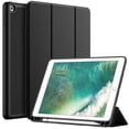 thumbnail image 1 of Funda JeTech para iPad 9.7 (6.ª y 5.ª generación) con soporte para lápices, color negro, 1 of 8