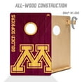 thumbnail image 5 of YouTheFan NCAA Minnesota Golden Gophers 2' x 3' Cornhole Game, 5 of 6