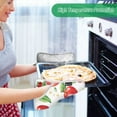 thumbnail image 2 of Yayeee Pot Holders Kitchen Heat Resistant with Pocket 7"x9.8" Cotton Oven Cooking Hot Pads, White Apple Pattern, 2 of 7